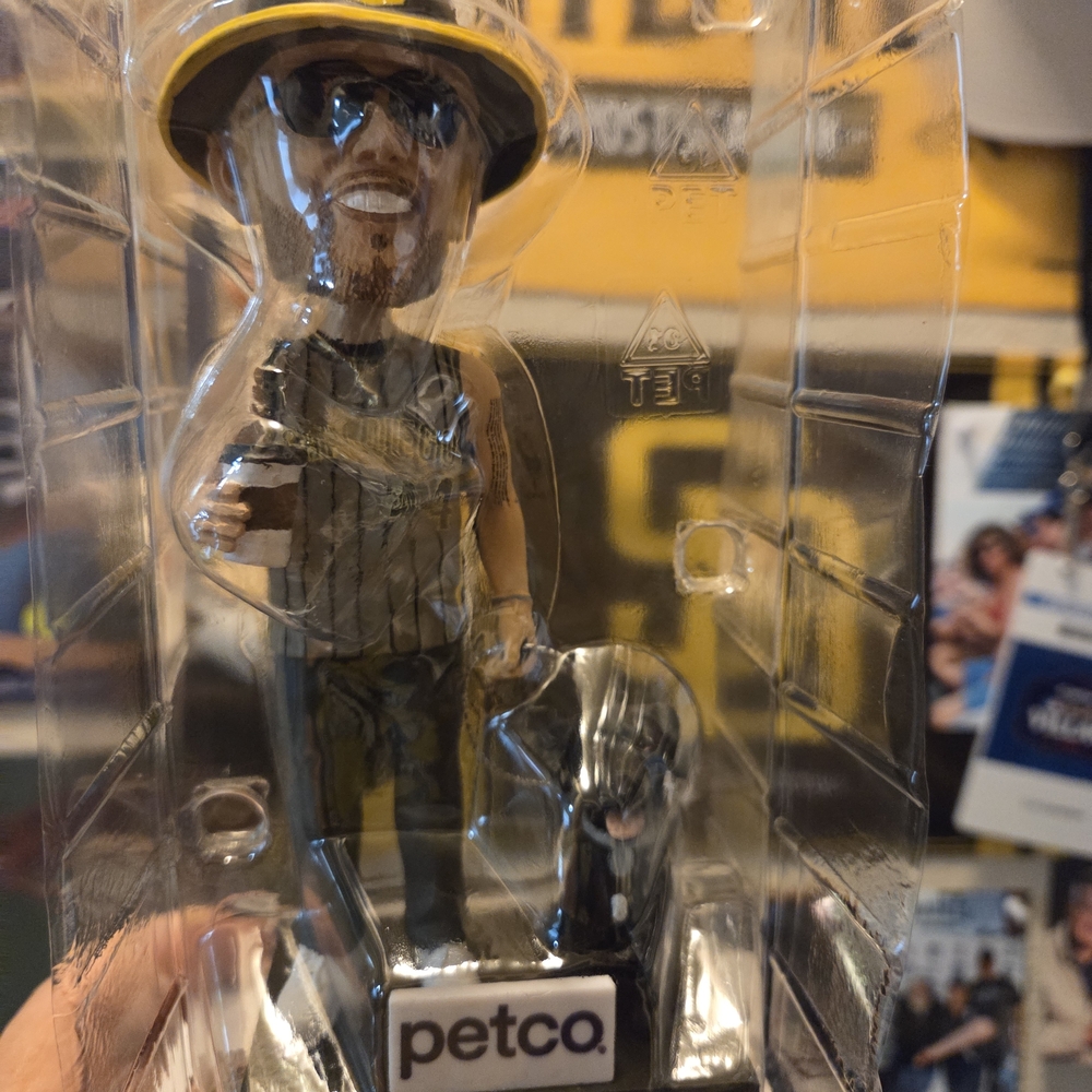 🍍San Diego Padres No No Joe Bobblehead and His Dog Theo